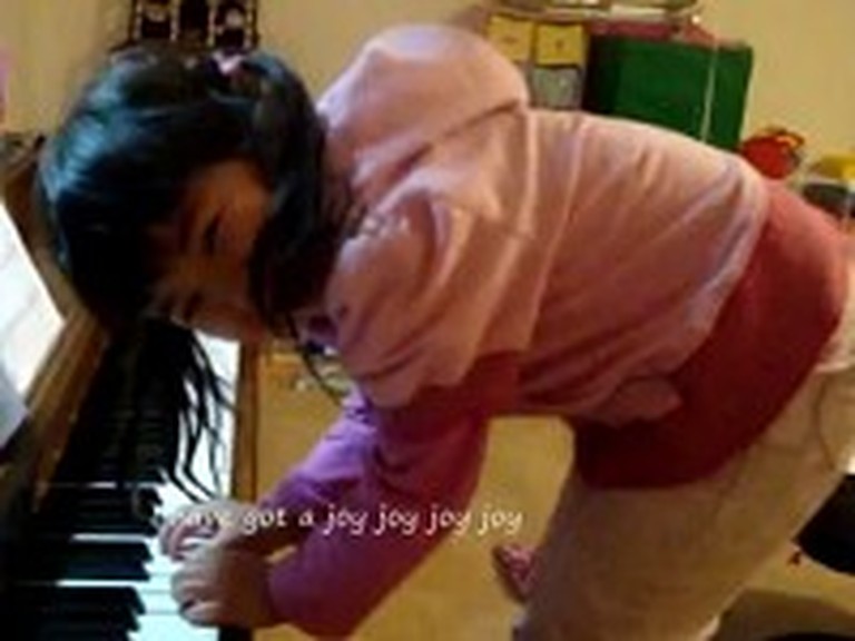 4 Year Old Girl Has Joy Joy Joy - So Cute