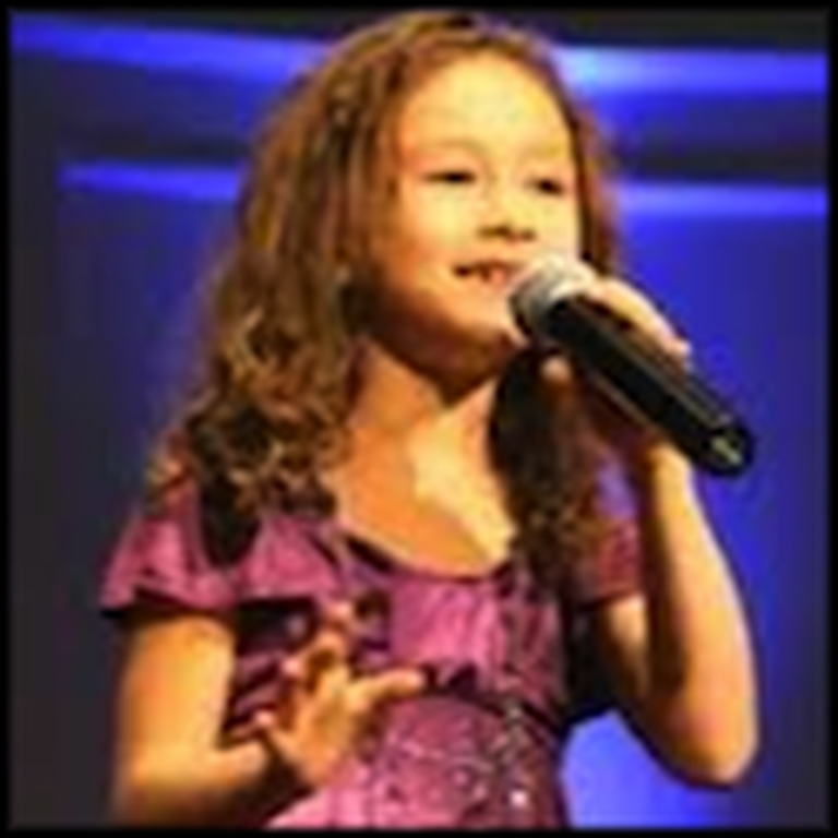Rhema Marvanne Sings The Lords Prayer at Age 7