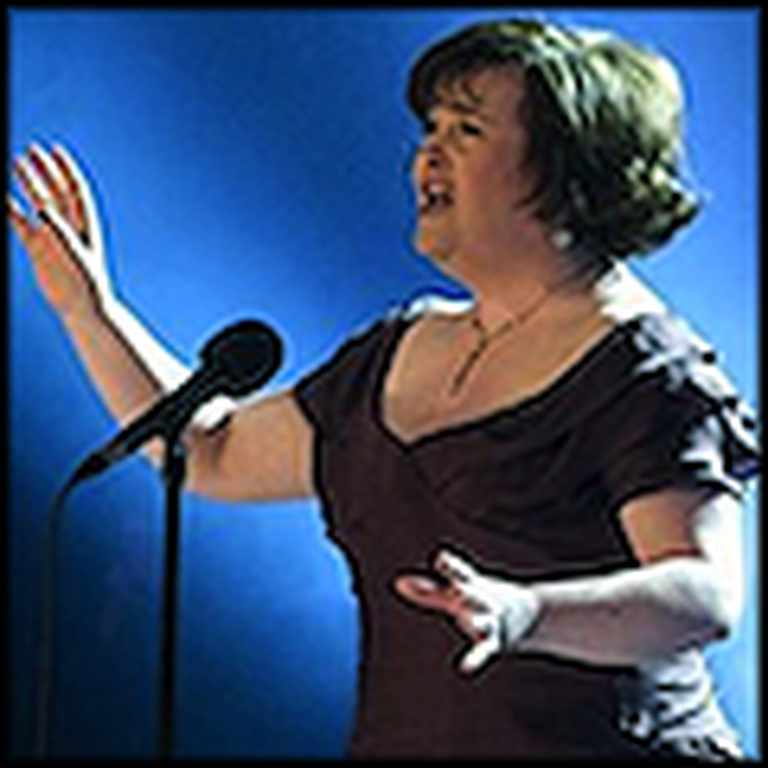 Susan Boyle Sings a Wonderful Version of Amazing Grace