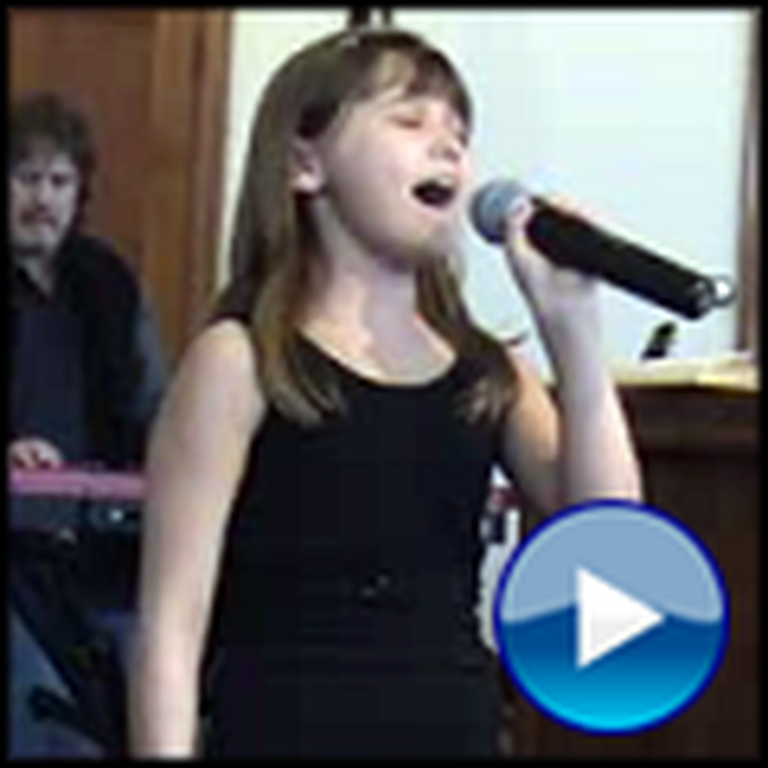 8 Year Old Girl Beautifully Sings How Great Thou Art