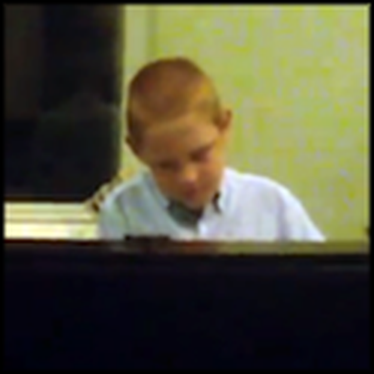 Blind Boy with Autism Sings Your Grace is Enough