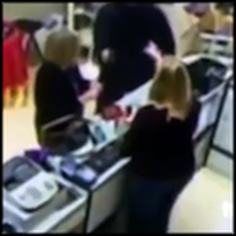 Cashier Uses the Power of God to Stop a Robber - Wow