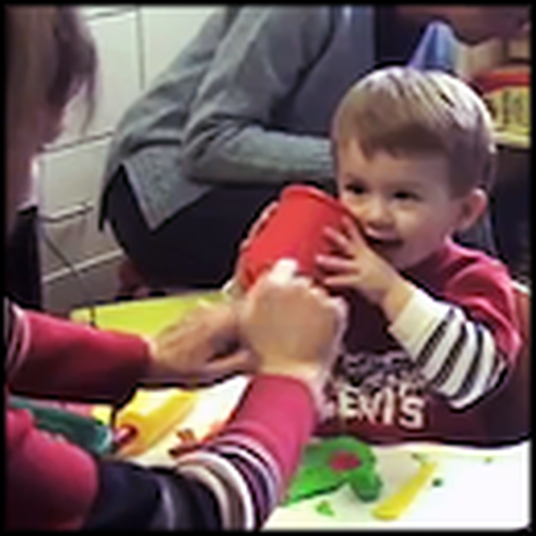 The Emotional Moment an 18 Month Old Boy Hears for the First Time