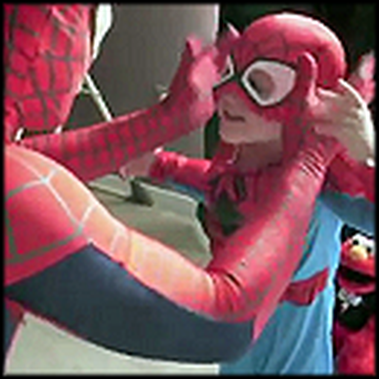 Best Dad Ever Dresses Up as Spiderman to Make his Son's Day