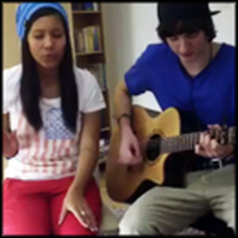 Extremely Talented Duo Covers God Bless the Broken Road