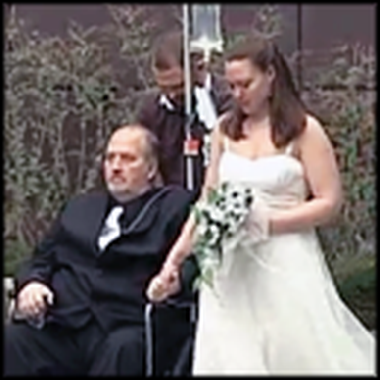 Dying Man's Wish is Granted at His Daughter's Wedding