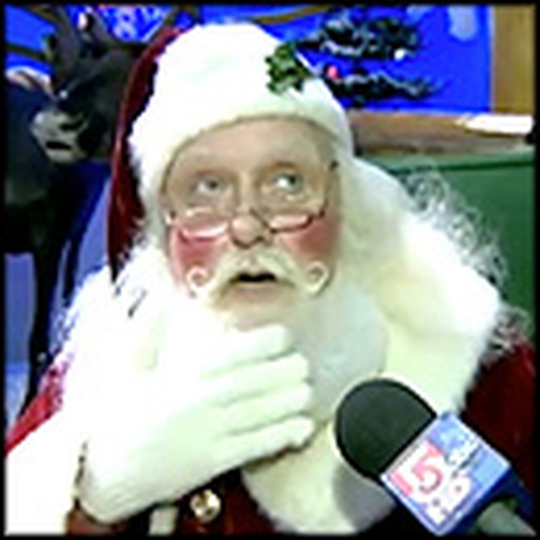 Santa Gives a Little Deaf Boy the Sweetest Surprise