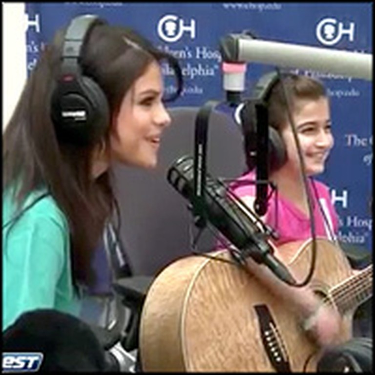 Selena Gomez Personally Makes a Sick Little Girl's Dreams Come True