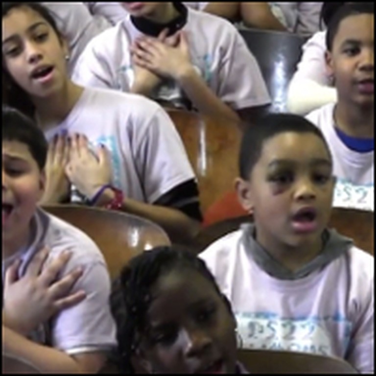 Inner City Children's Choir Sing a Moving Christian Song