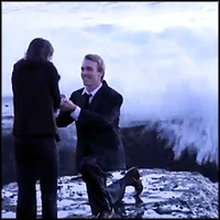 Romantic Proposal Ends in the Funniest Way