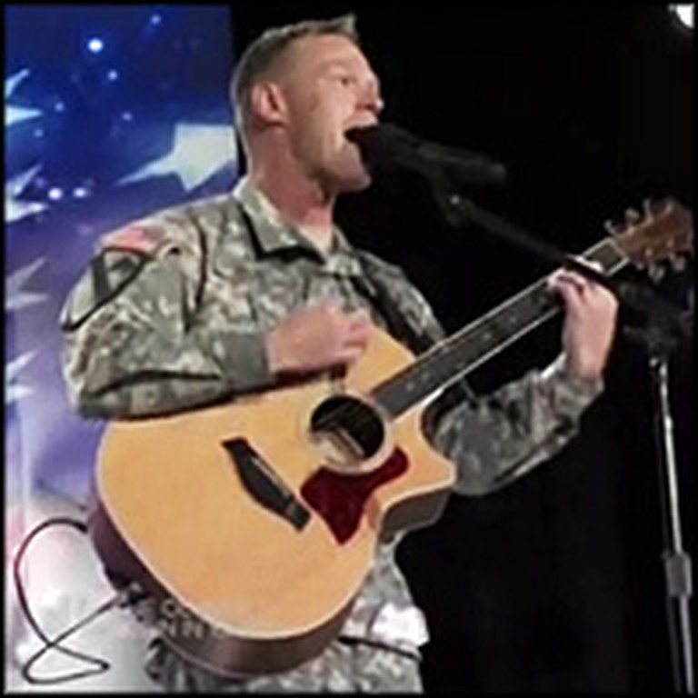 U.S. Soldier Gives the Performance of a Lifetime After Coming Home