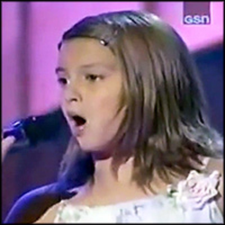 10 Year-Old Sings a Fantastic Version of Blessed on Star Search