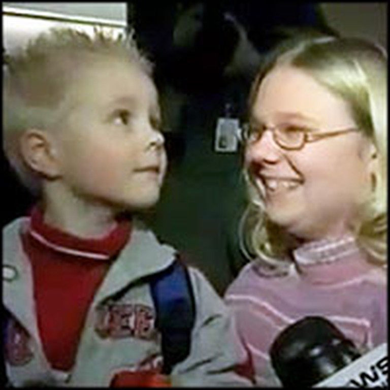 Emotional 911 Call by a 4 Year-Old Saves His Mother's Life