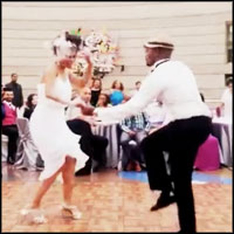 Newly Wed Couple Delights Guests With Best First Dance Ever
