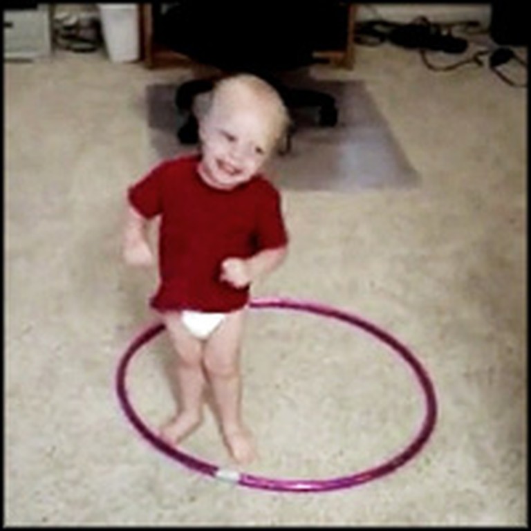 Hula Hooping Baby is Absolutely Hilarious