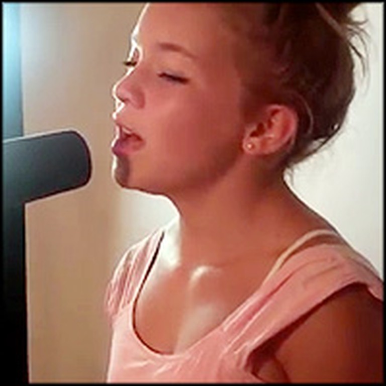 12 Year-Old Noelle Sings a Gorgeous Song About God's Love