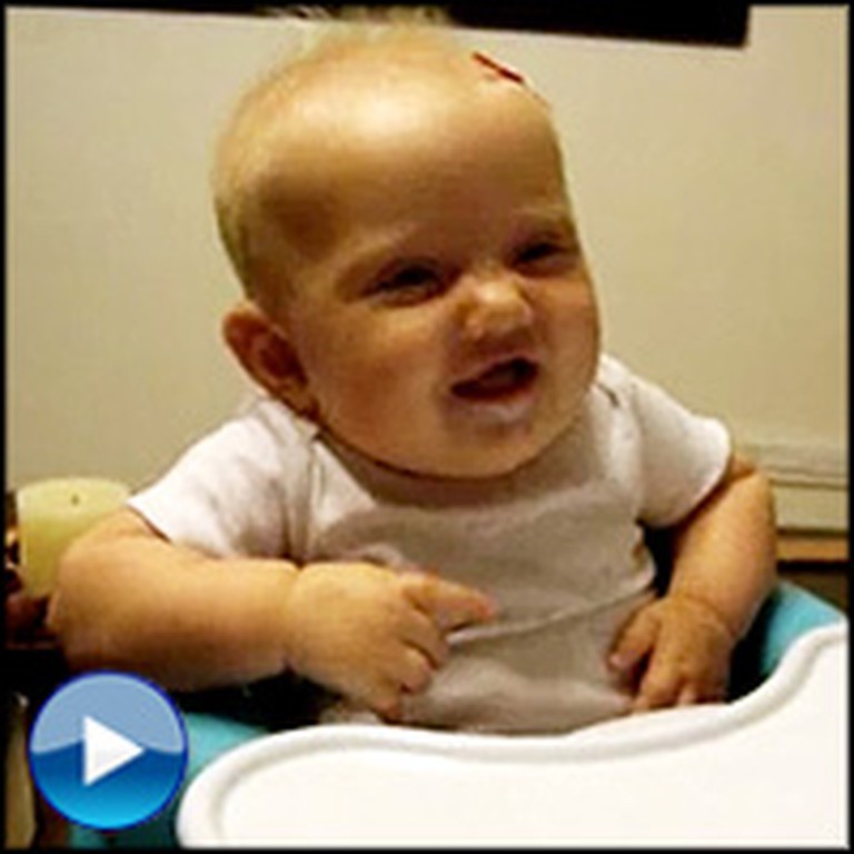 See Why This Happy Baby Can't Stop Laughing =)