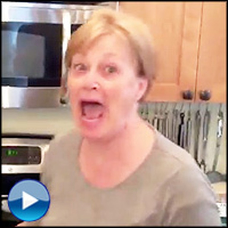 This Grandmother-To-Be's Reaction Will Make Your Day :)