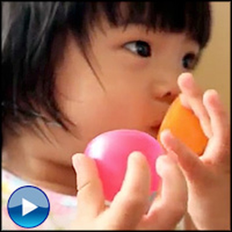 The Funniest Thing Stops This Baby From Crying... Cute!