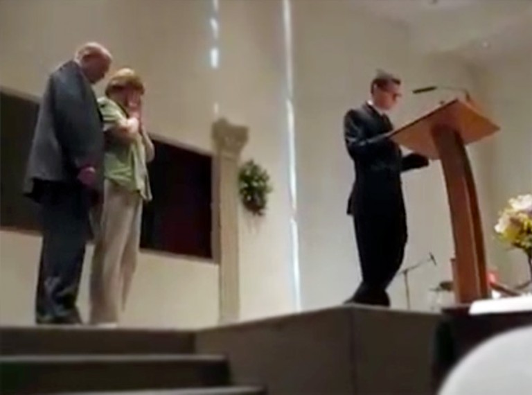 Mom and Dad Get an Amazing Surprise in Church