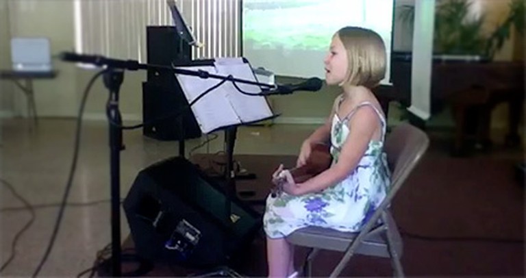 Young Girl Sings the Cutest Rendition of Christ is Risen - You'll Love This!