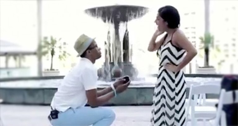 You'll Never Guess What This Man Did AFTER He Proposed - Wow