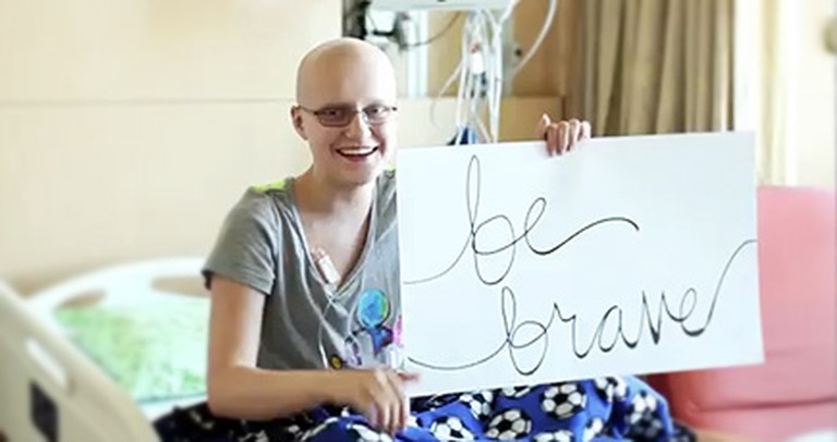 Sick Children Make an Uplifting Music Video - and Show Us How to Be Brave! :)