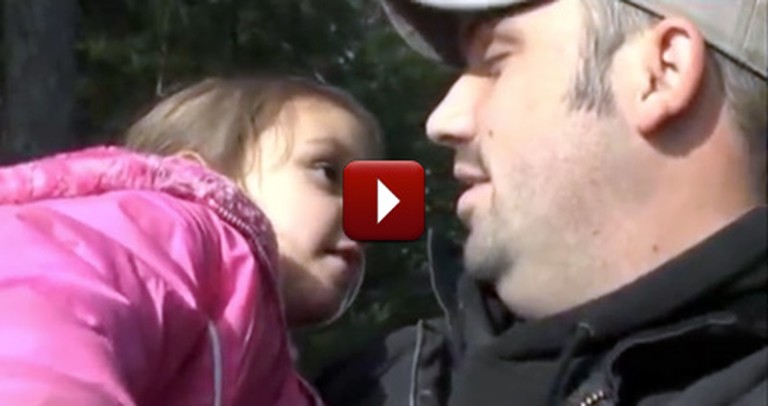 When a Firefighter Was in Trouble, It Was His 4 Year-old That Came to the Rescue