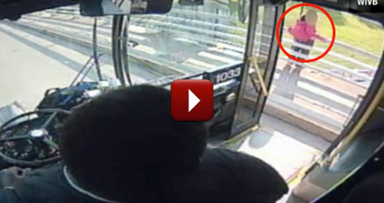 Bus Driver Guardian Angel Saves Woman From Jumping to Her Death	