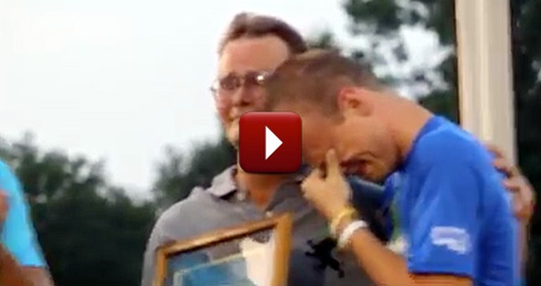 A Grown Man Was Reduced to Tears in Front of an Entire Town - a Magical Moment
