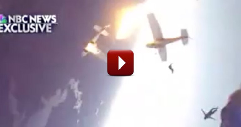 Two Planes Violently Crashed in Mid-Air... What Happened Next Was a MIRACLE!
