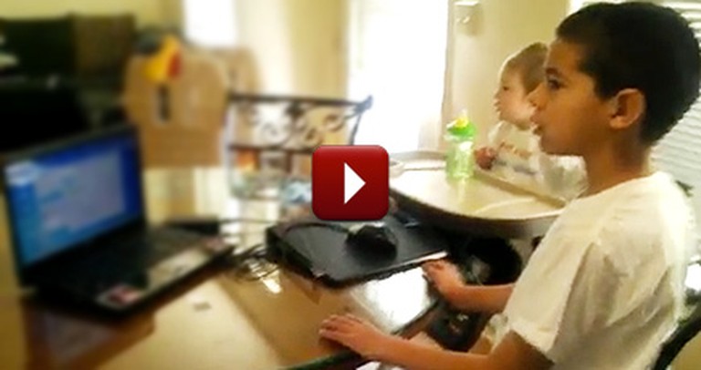 Santa Brought These Two Boys the Best Gift of All - Their Dad