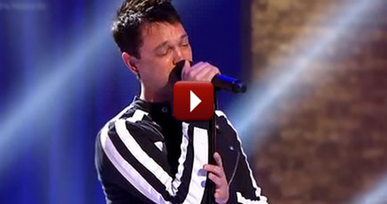 Loving Father Sings Amazing Grace So Well, You'll Get Chills
