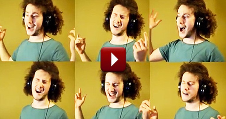 Amateur Musician's A Cappella Hymn Medley Will Drop Your Jaw - WOW