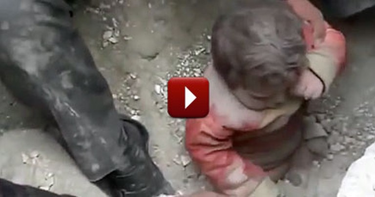 Baby Miraculously Found Alive Under Rubble - a Miracle in Every Language
