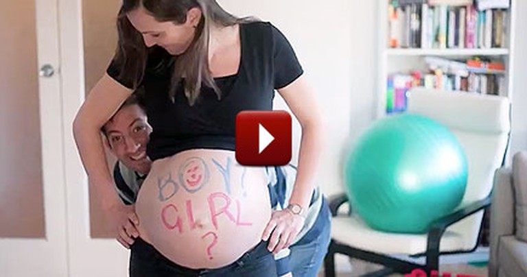 Loving Family Finds a Creatively Awesome Way to Welcome Their New Baby