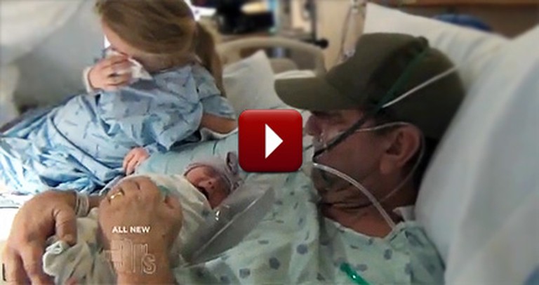 Woman Induces Labor So Her Dying Husband Can Hold Their Newborn Baby