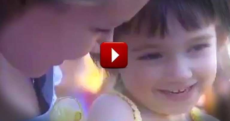 A Tiny Girl With Cancer Receives a Princess Surprise That No One Will Forget