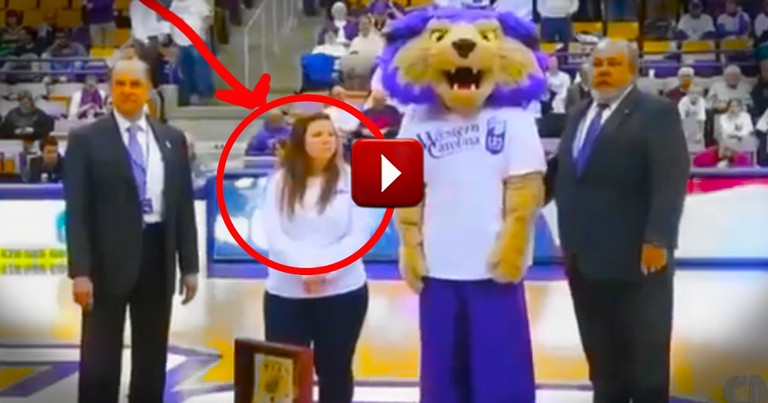 Unsuspecting Daughter Gets BEST Surprise at a Basketball Game