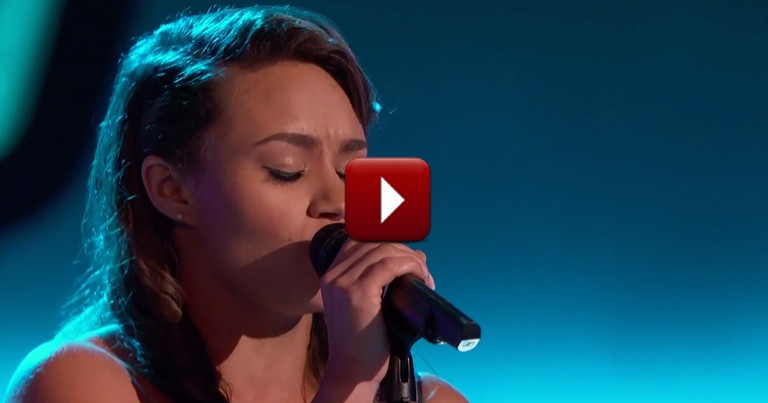 Girl Gives Stunning Audition with Girl Gives Stunning Audition with 'Stand By Me' on The Voice