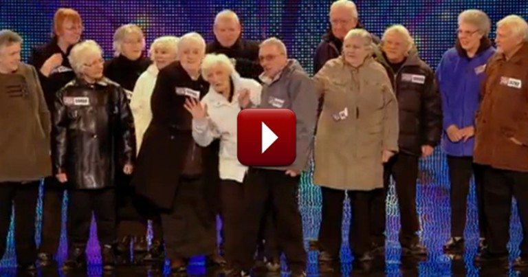 Elderly Group's Performance Will Take You Completely by Surprise