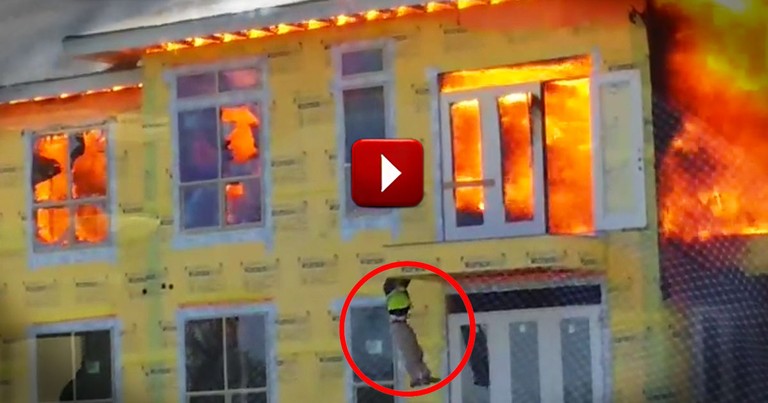 Witnesses Thank God After the Closest Rescue You'll Ever See
