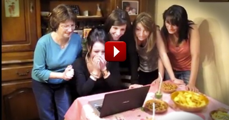 This Sister is About to Get the Best Birthday Surprise Ever