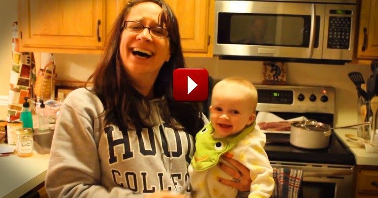 This Baby Giggles at the Funniest Thing. I Just Want to Put that Sound on an Endless Loop.