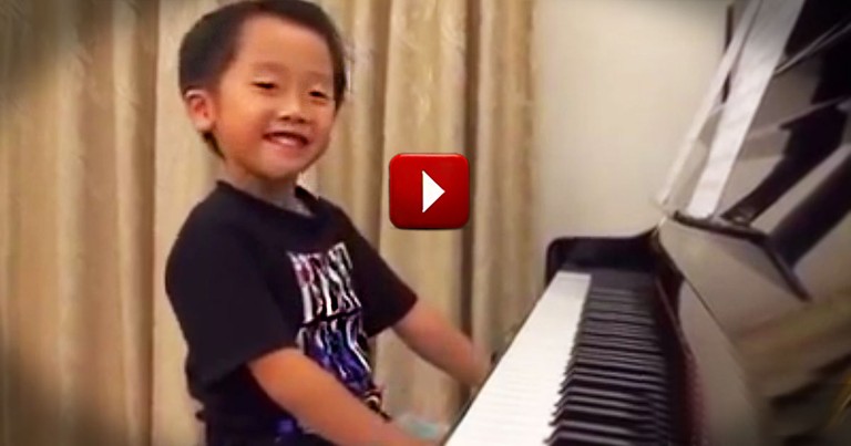 5-Year-Old Is A Shockingly Talented Musician. But He's So Cute I'd Watch Him with the Sound Off