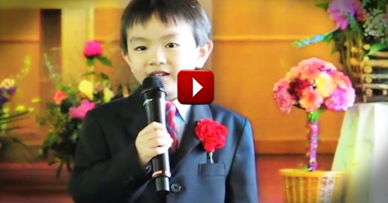 Here Is One Easter Performance I'm Glad Was Caught On Tape. He Is So Cute!