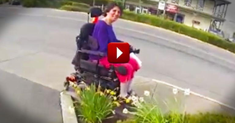 Trapped Disabled Woman Gets Help From an Unlikely Place