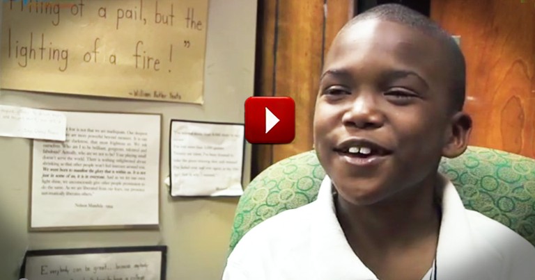 This Kind Boy's Strength Left His Principal in Tears. At 1:31, I Needed Tissues, Too!