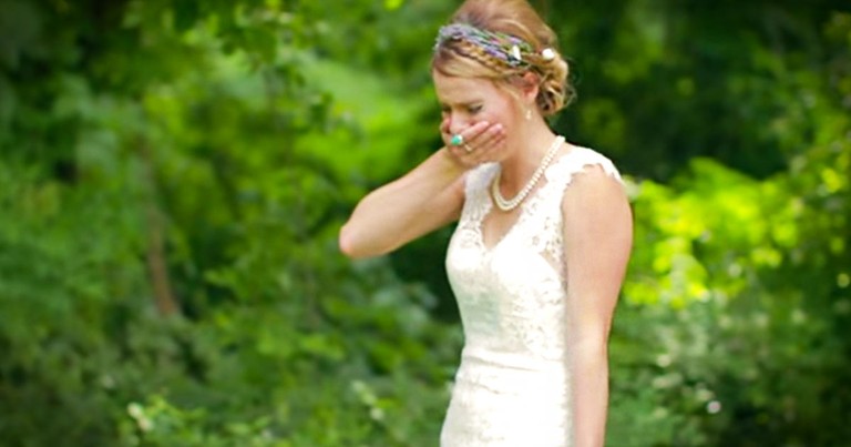 What Caused This Brideâ€™s Reaction Wowed Me. Get The Tissues For THIS Surprise! 