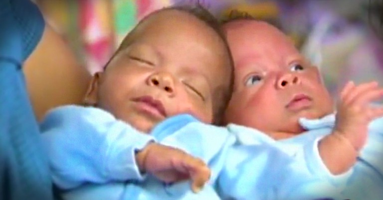 These Twins Had A 50% Chance At Life. That's When Their Mom Prayed Just To Hear Them Cry.